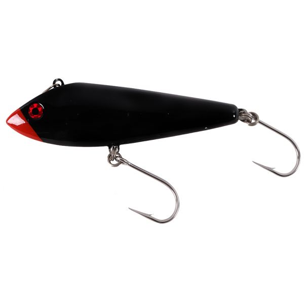 Trailblazer Trolling Lure - Medium Black/Red Lip