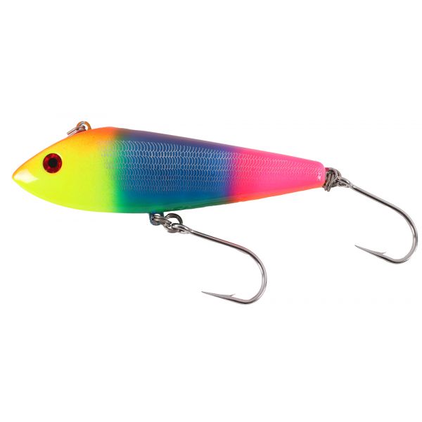 Trailblazer Trolling Lure - Medium Clown Pink/Blue/Yellow