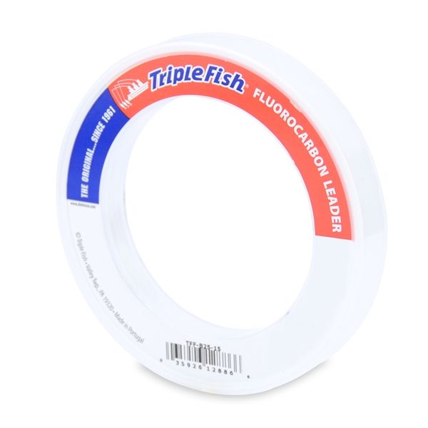 Triple Fish Fluorocarbon Leader 25yds