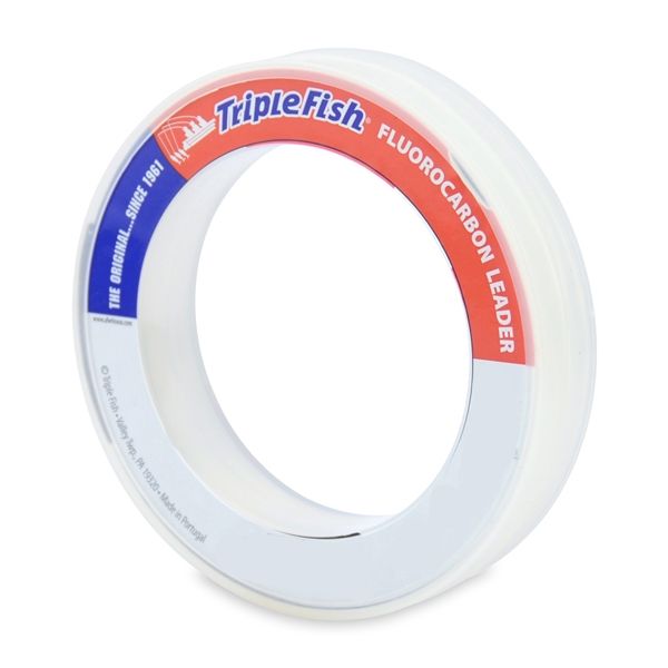 Triple Fish Fluorocarbon Leader 50yds 80lb Test