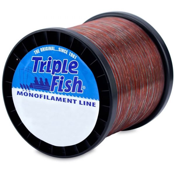 Triple Fish Monofilament Line - Camo - 1 lb. Spool - 245 yd.