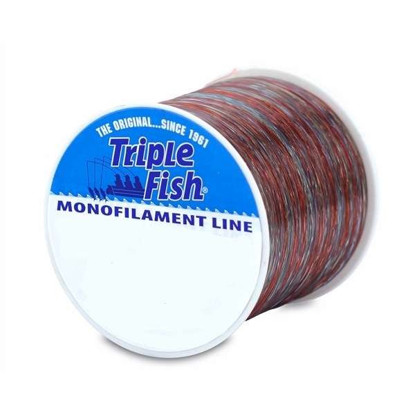 Triple Fish Monofilament Line - Camo - 1/4 lb. Spool 4 lb. / 2500 yd.