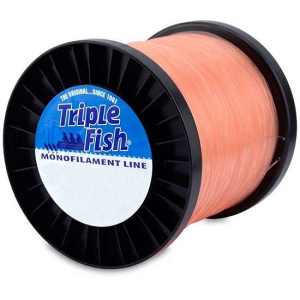 Triple Fish Monofilament Line - Pink - 2 lb. Spool 25 lb. / 4280 yd.