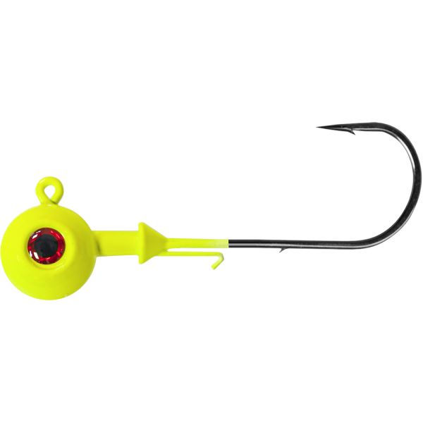 Tsunami Ball Head Jig - 1 1/2oz - Chartreuse