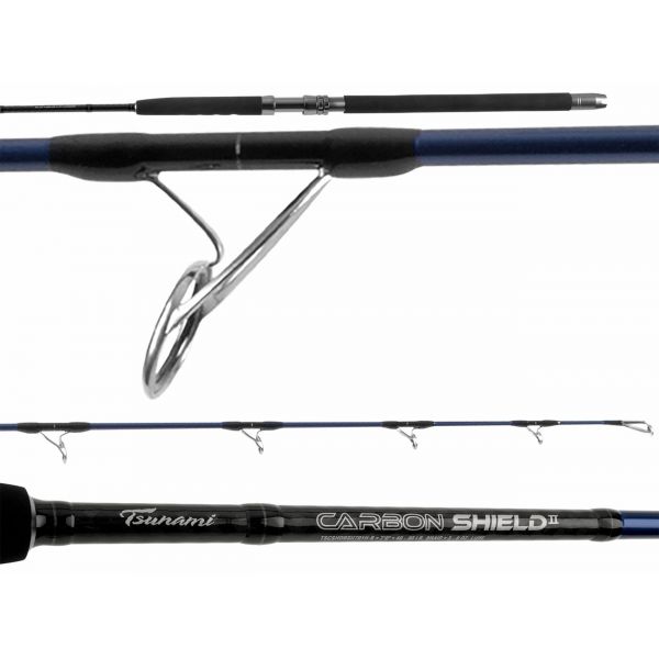 Tsunami Carbon Shield II Boat Conventional Rods