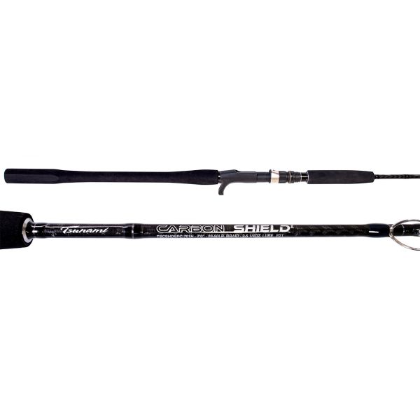 Tsunami Carbon Shield II Slow Pitch Jigging Rods