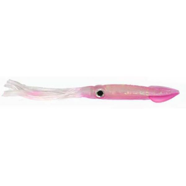 Tsunami HSQ6-25 Holographic Squid Lure 6 in. - 25 Pack - Hot Pink/Gold