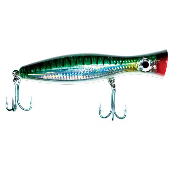 Tsunami Platinum Surface Blaster Lure - 1.5oz - Green Mackerel