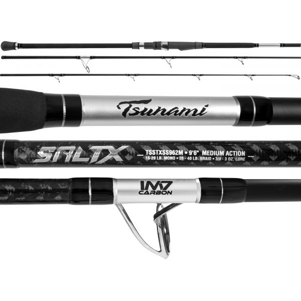 Tsunami SaltX Surf Spinning Rods