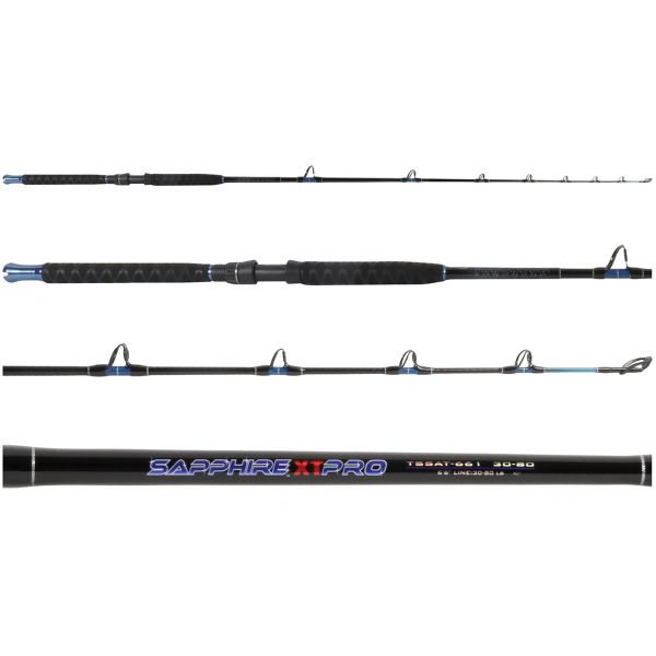 Tsunami Sapphire XT Turbo Standup Conventional Rods