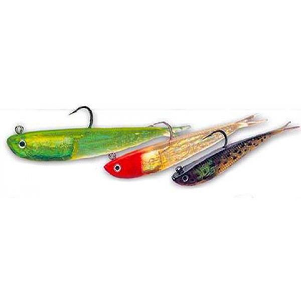 Tsunami Soft Bait Split Tail Minnow Lures