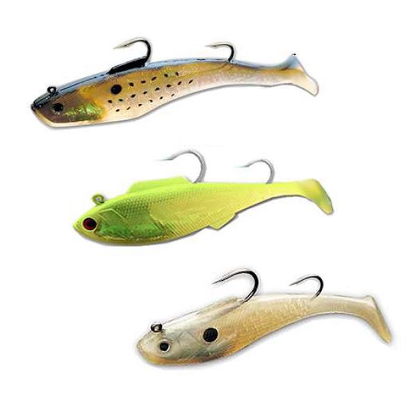 Tsunami Soft Bait Swim Shad Dual Hook Lures