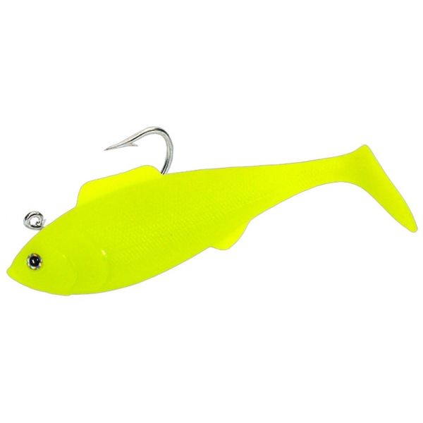 Tsunami SS5D Soft Bait Swim Shad Deep Lure - Opaque Chartreuse