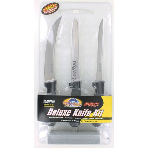 Tsunami Pro Deluxe Knife Kit w/Sharpening Stone