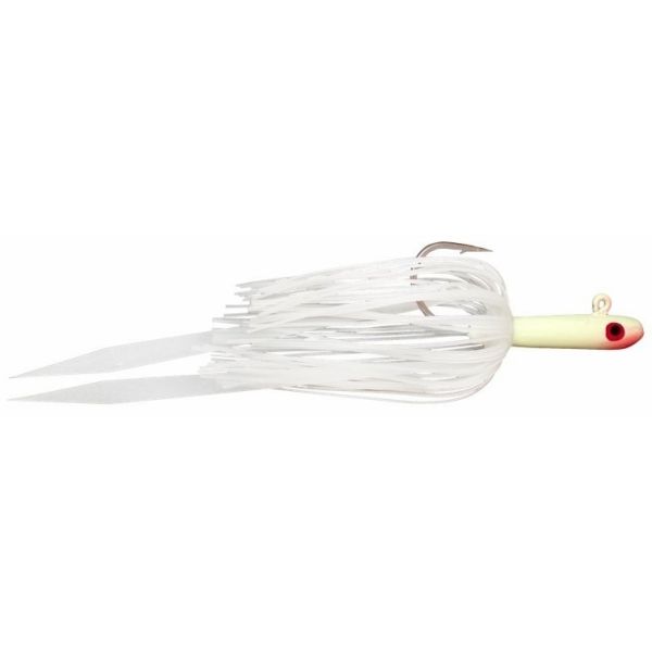 Tsunami Glass Minnow /w Silicone Skirt & Teaser - 3/8oz - Glow