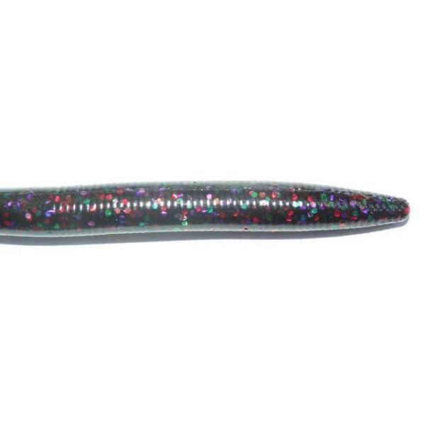 Tuff Bait Stick 5'' Worms - 6 Pack S50 Black Candy