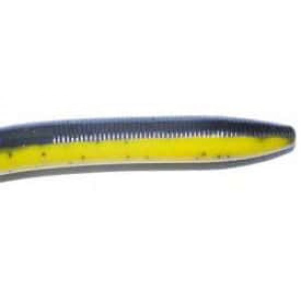 Tuff Bait Stick 5'' Worms - 6 Pack L18 Black/Yellow