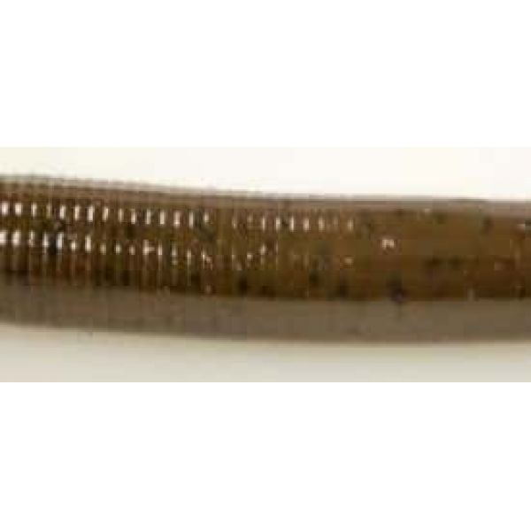 Tuff Bait Stick 5'' Worms - 6 Pack S04 Brown Pumpkin