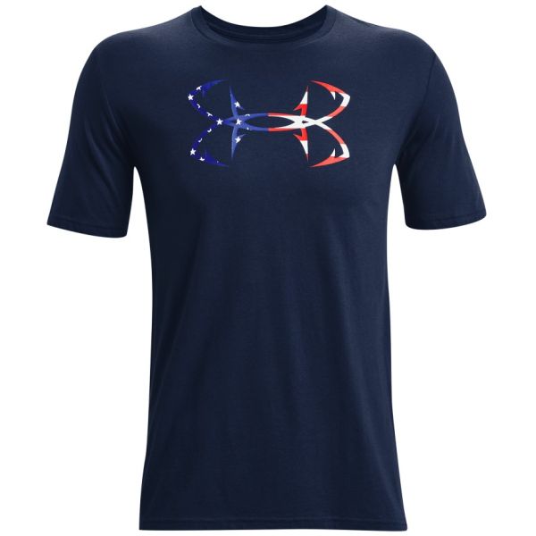 Under Armour Men's Freedom Hook T-shirt - Navy - Large