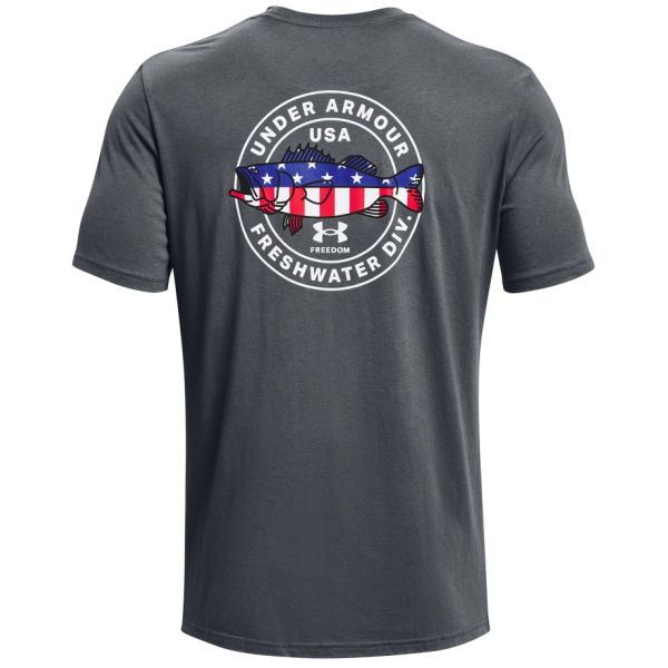 Under Armour Men's Freedom Bass T-shirt - Gray