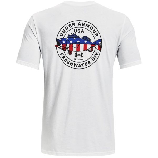 Under Armour Men's Freedom Bass T-shirt - White