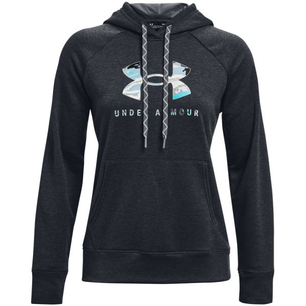 Under Armour Women's Shoreline Terry Hoody - Pitch Gray - Large