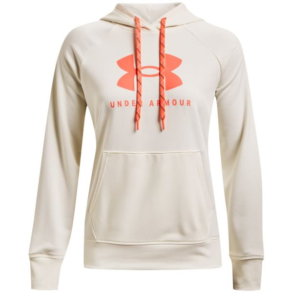 Under Armour Women's Shoreline Terry Hoody - Onyx White - Large