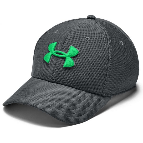 Under Armour Blitzing 3.0 Cap - Pitch Gray/Vapor Green - L/XL