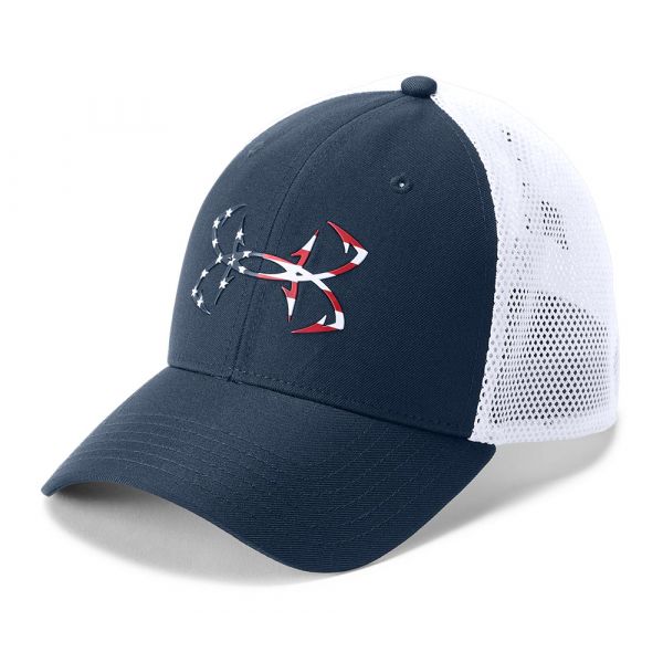 Under Armour Fish Hunter Cap - Academy/White - L/XL