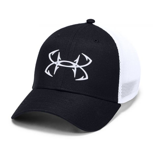 Under Armour Fish Hunter Cap - Black/White - L/XL