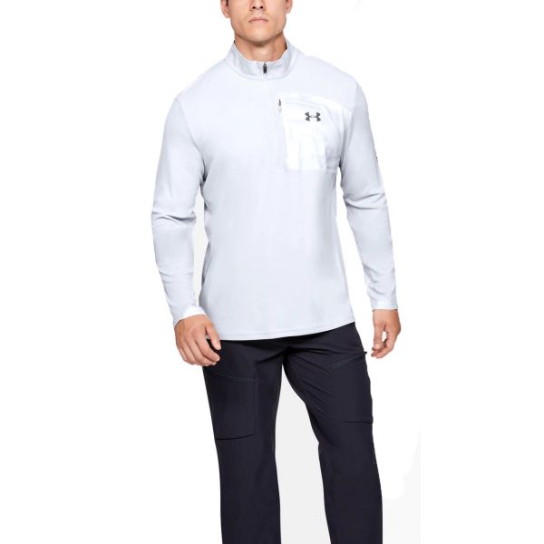 Under Armour Iso-Chill Shore Break 1/2 Zip - Halo Gray - 3XL