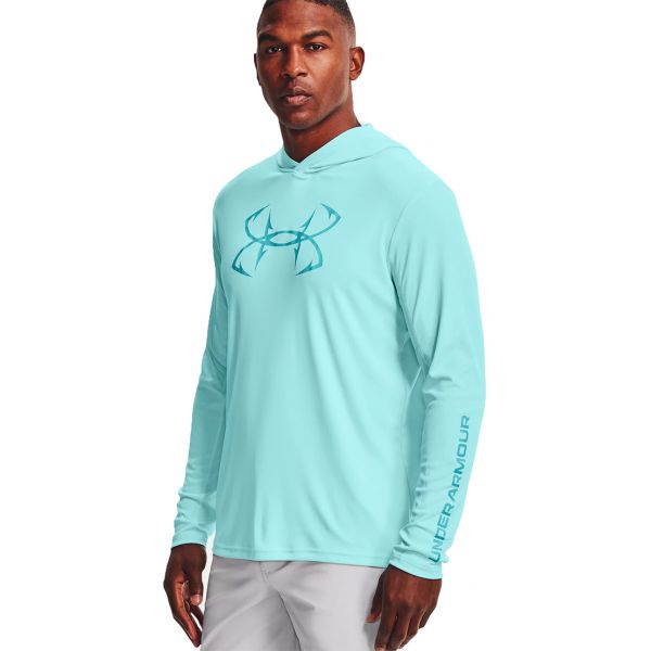 Under Armour Iso Chill Shorebreak Hoodie - Breeze Cosmos - 2XL