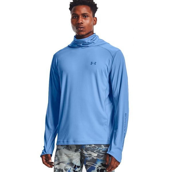 Under Armour Iso-Chill Shorebreak Ninja Hoodie - Carolina Blue - 2XL