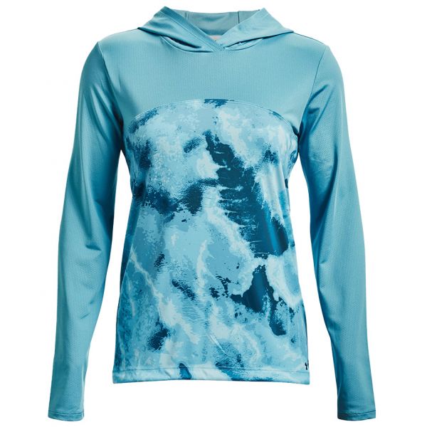 Under Armour Iso-Chill Shorebreak Women's Hoodie - Cloudless Sky - Large