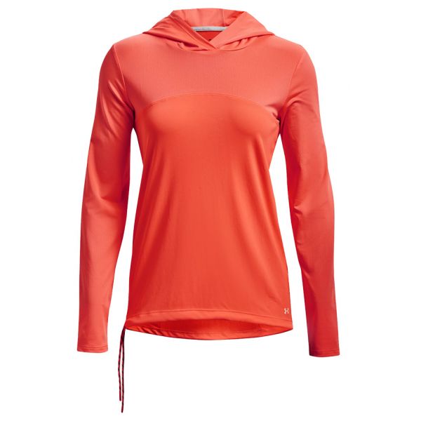 Under Armour Iso-Chill Shorebreak Women's Hoodie - Orange - Large