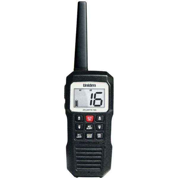 Uniden ATLANTIS 155 Atlantis 155 Floating Handheld VHF Marine Radio