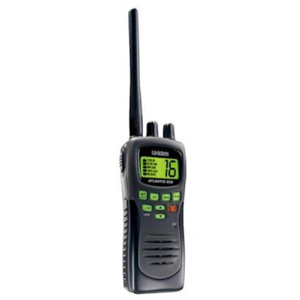 Uniden Atlantis 250BK Handheld Two-Way VHF Marine Radio