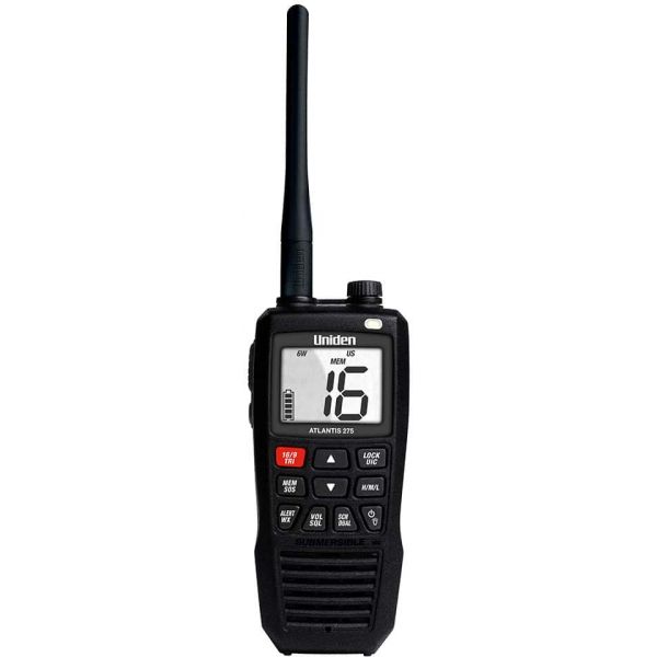 Uniden ATLANTIS 275 Atlantis 275 Floating Handheld VHF Marine Radio