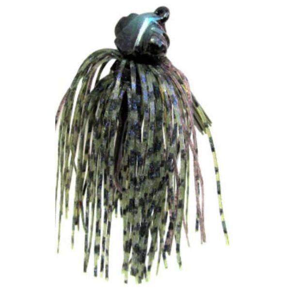 V&M Pacemaker Flatline Football Jig - 3/4 oz. Sprayed Grass