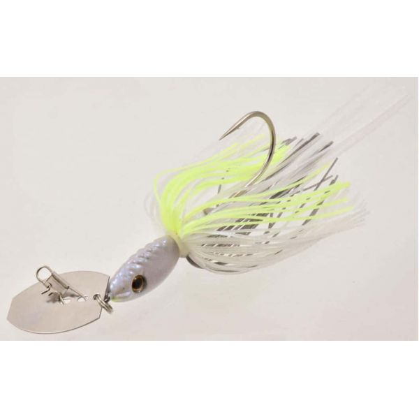 V&M Pacemaker Ledge Blade Jig - 1 oz. Threadfin Shad-Silver Blade