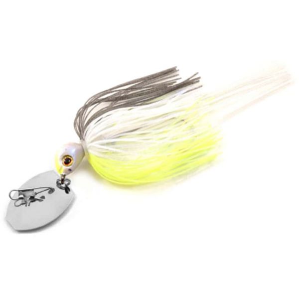 V&M Pacemaker Lightning Blade Jig - 1/2oz Threadfin Shad-Silver Blade