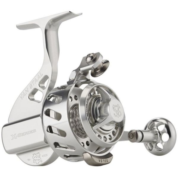 Van Staal VS100XP VS X-Series Spinning Reel Polished Silver VS100SXP