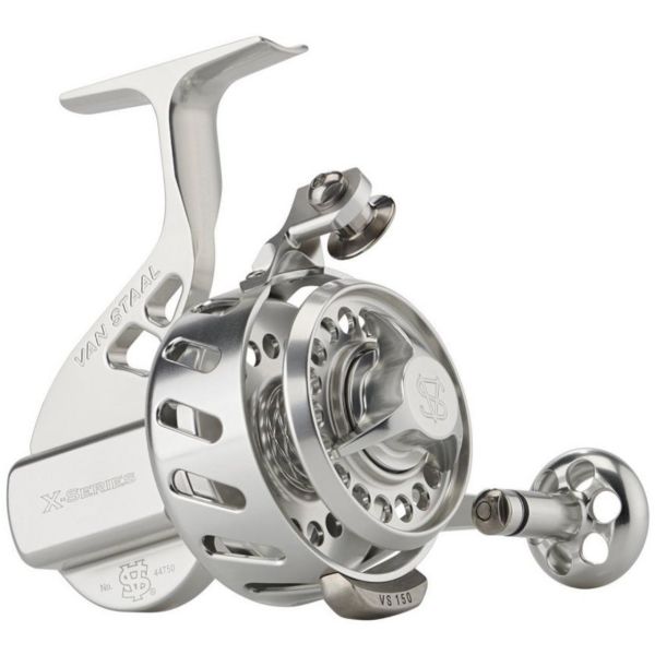 Van Staal VS150XP VS X-Series Spinning Reel Polished Silver VS150SXP