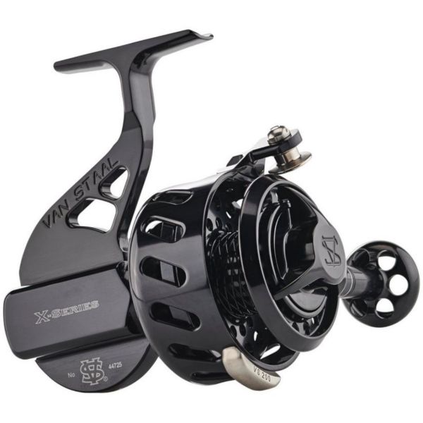 Van Staal VS200XP VS X-Series Spinning Reel Polished Black VS200BXP