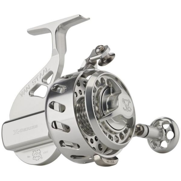 Van Staal VS250XP VS X-Series Spinning Reel Polished Silver VS250SXP