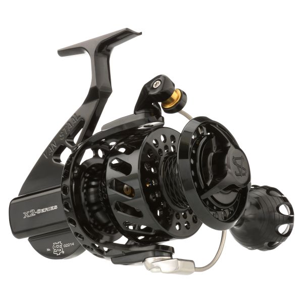 Van Staal VSB200BX2 VS X2 Bailed Spinning Reel - Black