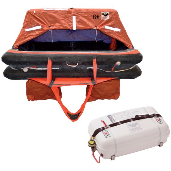 VIKING  Coastal Life Raft - 4 Person - Low Profile Container