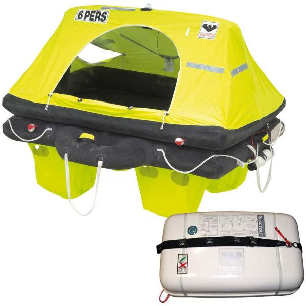 VIKING L004U00741AME RescYou Liferaft OS Pack - 4 Pers. - Container