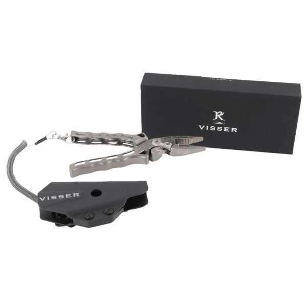 Visser Reels Titanium Pliers - 6.5in