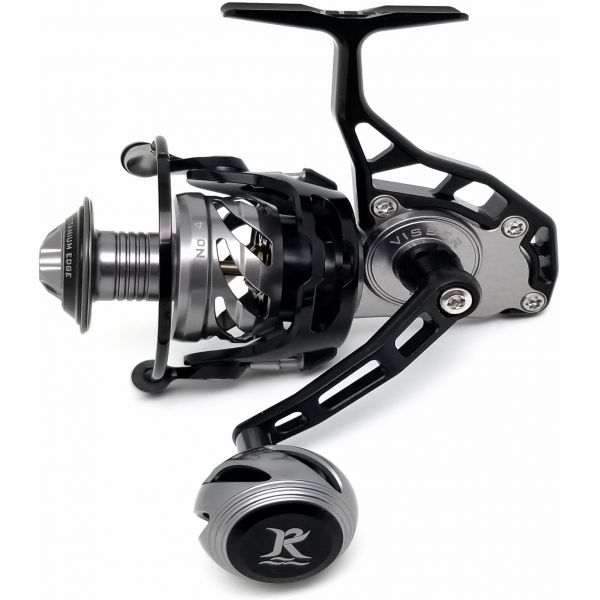 Visser Spinning Reel - No. 3 - Gray/Black